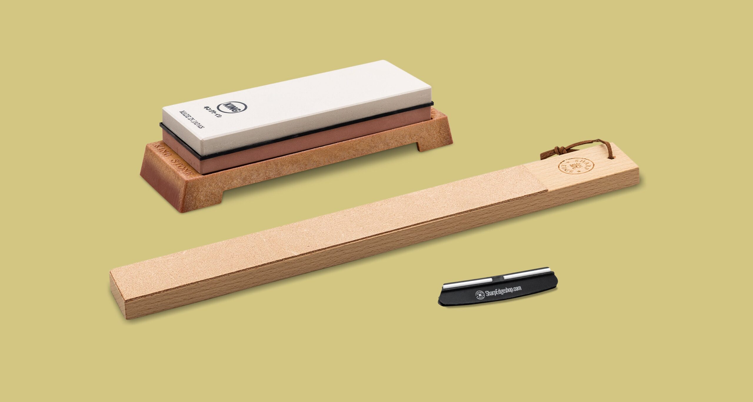 Beginner / Value Knife Sharpening Set — product photo courtesy of SharpEdge