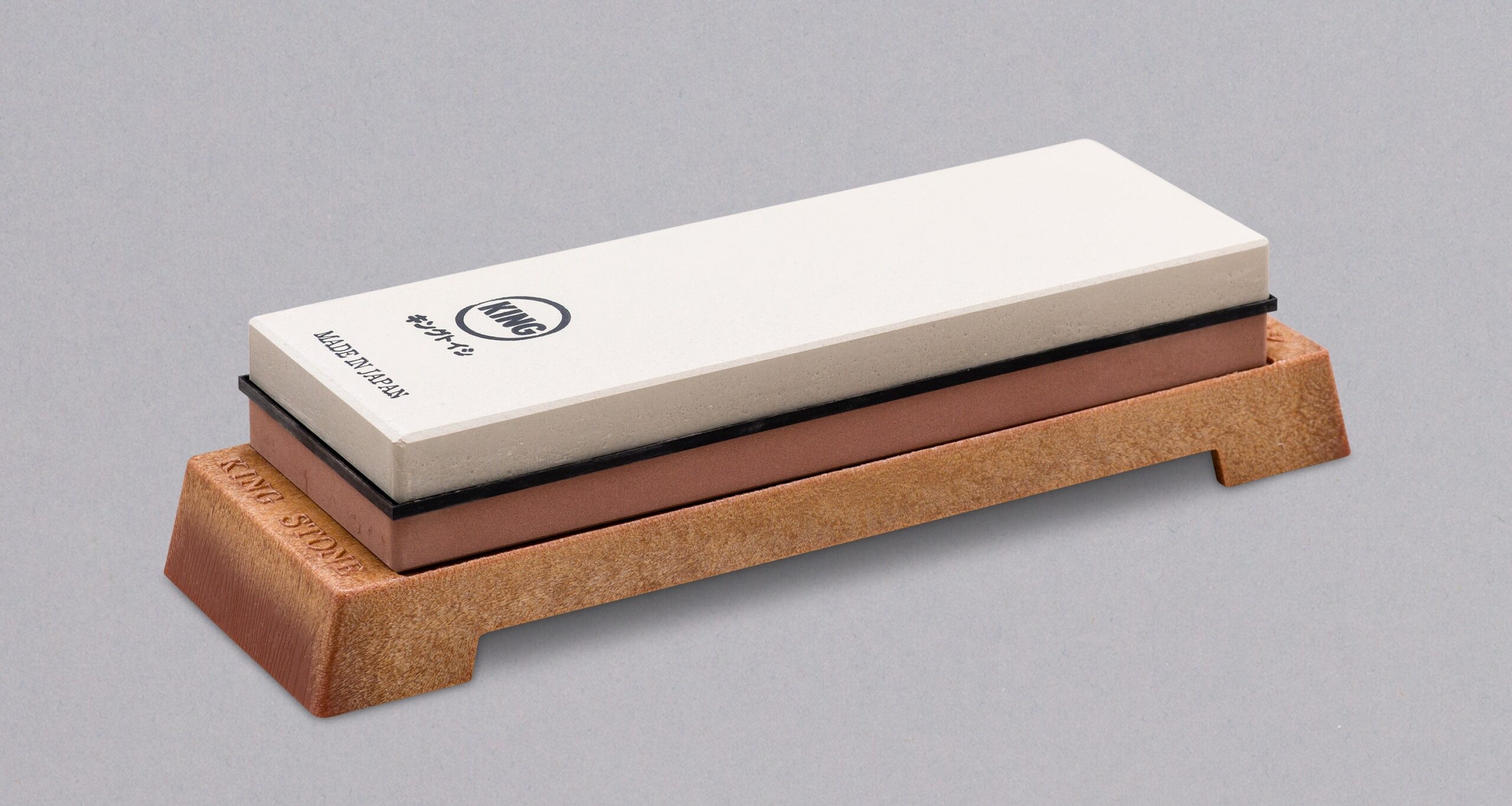 King Sharpening Stone - #1000/#6000 — product photo courtesy of SharpEdge