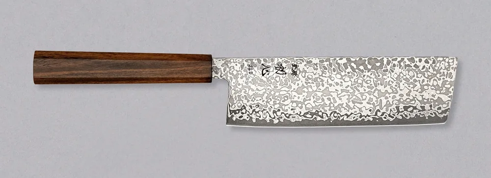Hikari Nakiri SLD Kurozome Damascus 160mm