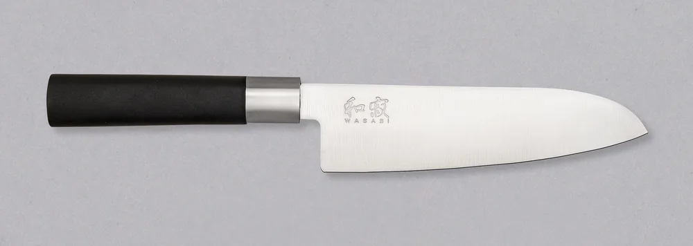 Kai Shun Wasabi Black Santoku 165mm