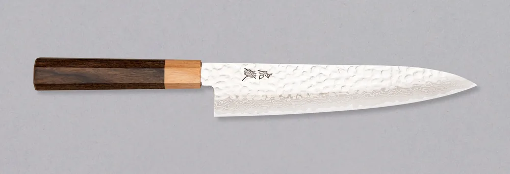 Kotetsu Gyuto VG-10 Damascus 210mm [pakka wood]